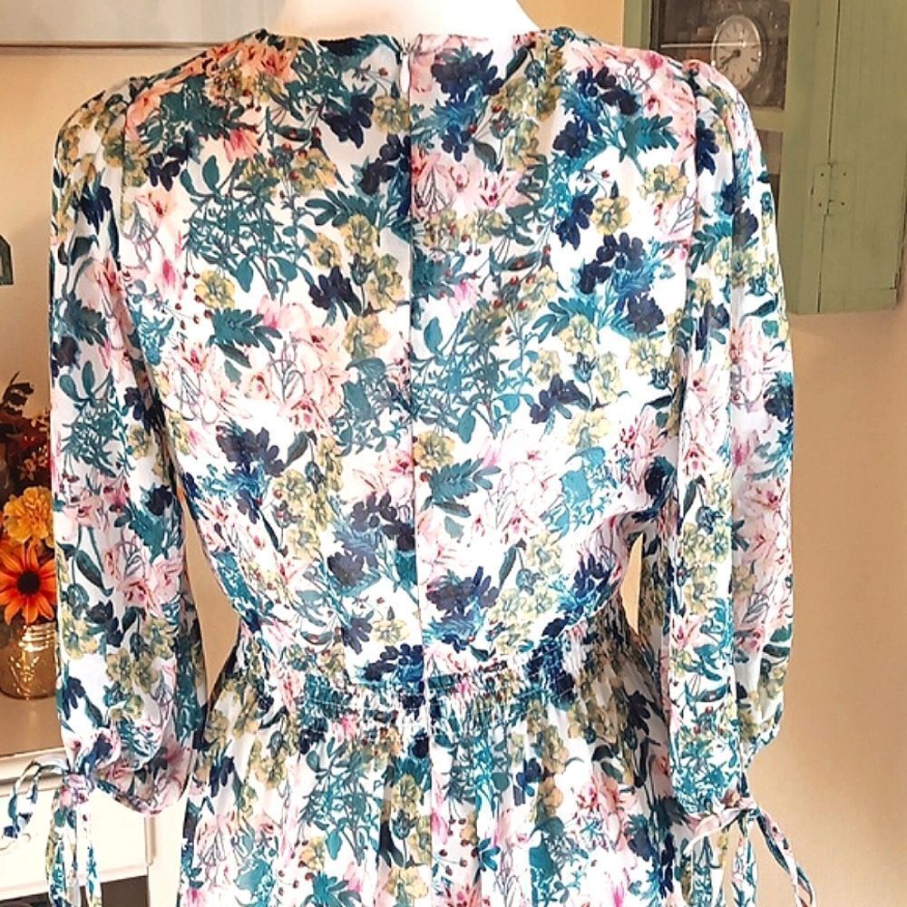 Taylor Floral Dress Cottagecore  Coastal Cowgirl - Picture 8 of 14